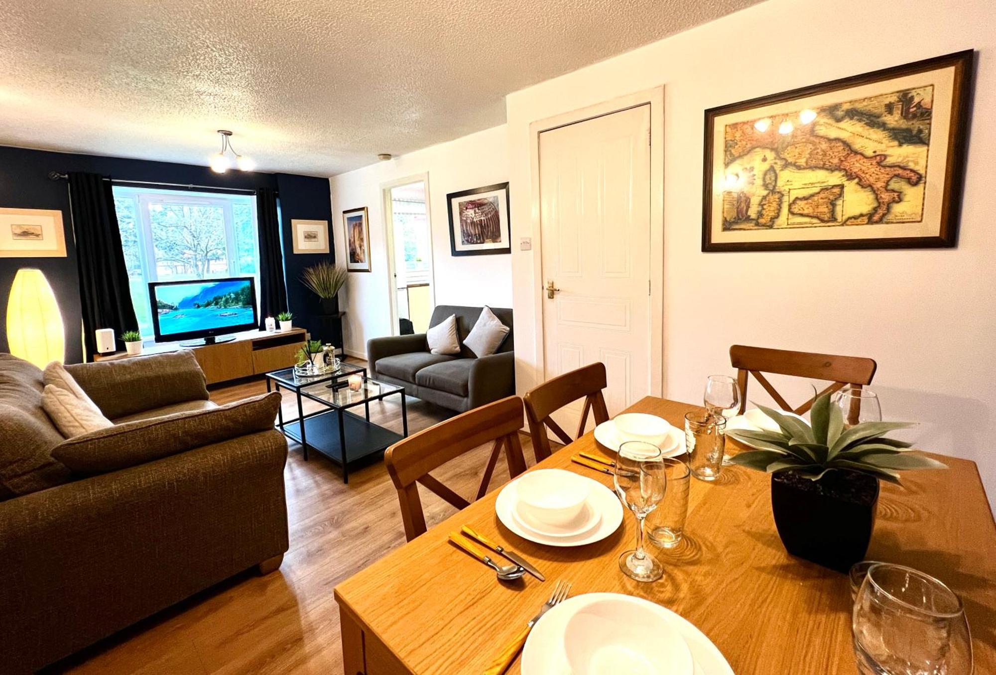 Ground Floor Flat With Free Parking & Wifi Apartment Glasgow Exterior foto