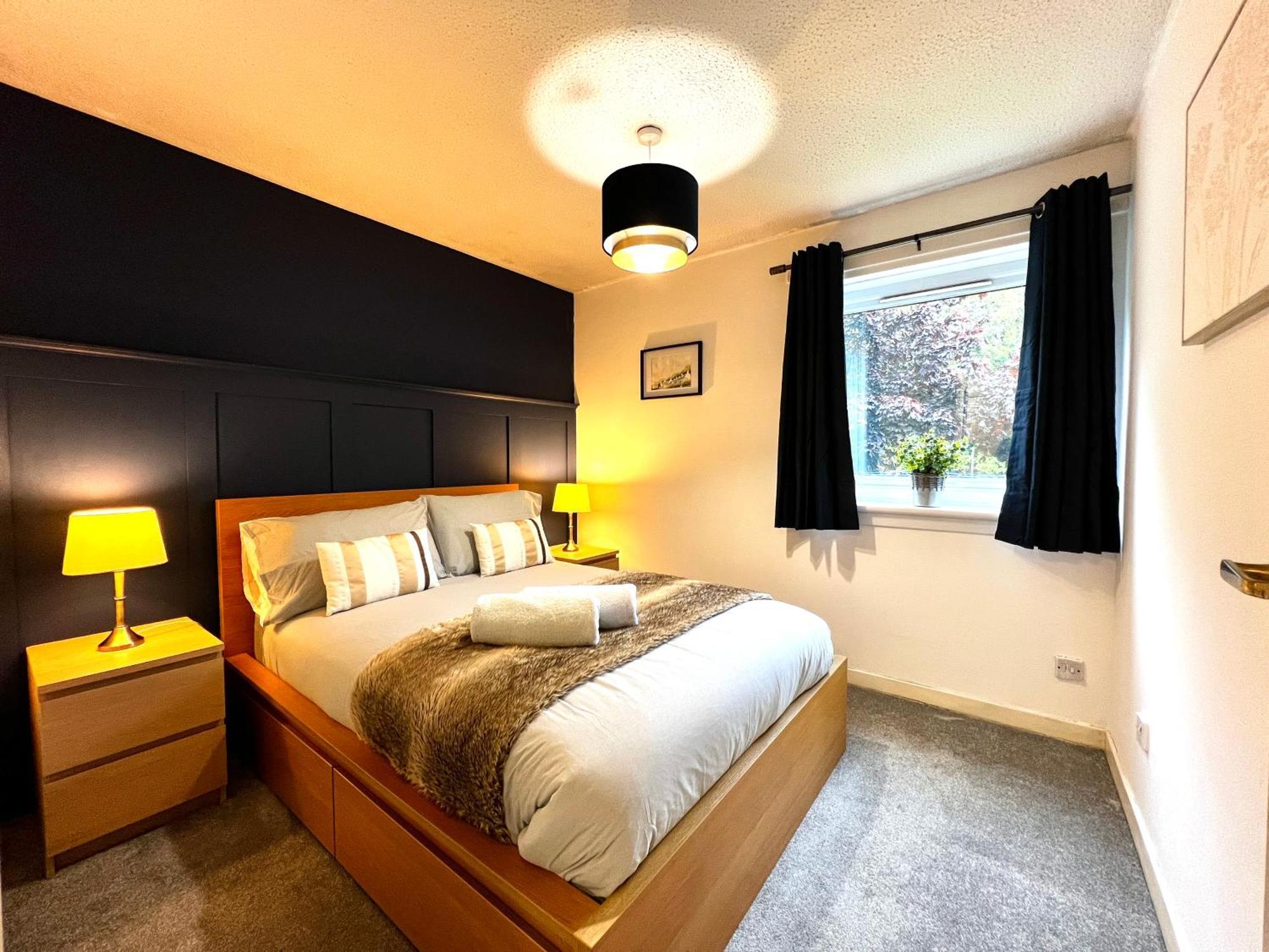 Ground Floor Flat With Free Parking & Wifi Apartment Glasgow Exterior foto