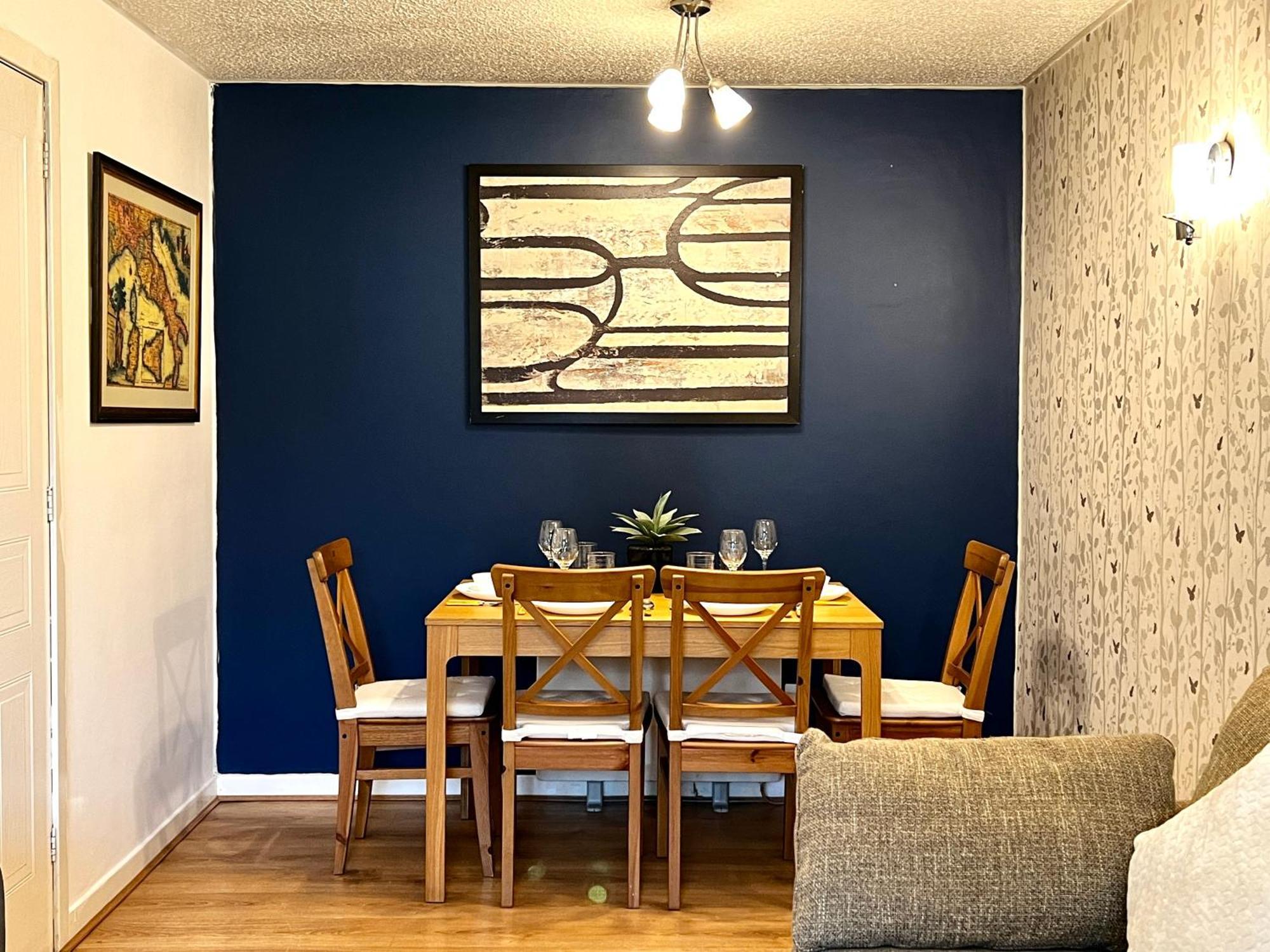 Ground Floor Flat With Free Parking & Wifi Apartment Glasgow Exterior foto